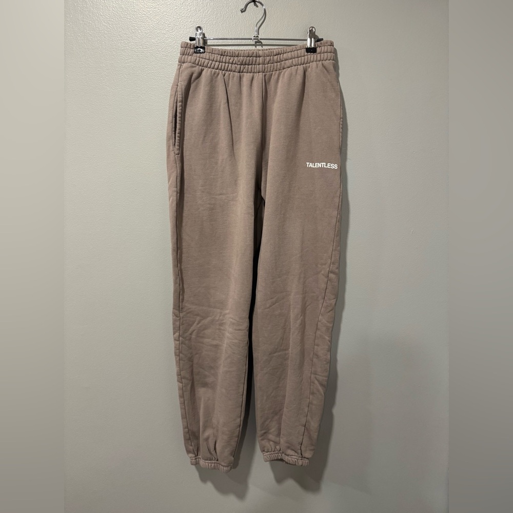 Talentless Sweatpant in Tan Brown Size Small